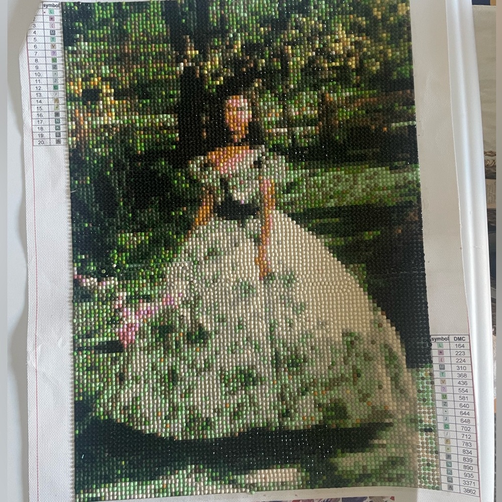 Finished diamond art